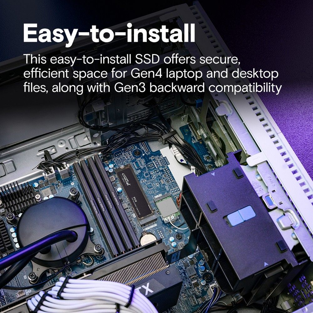 Твердотельный накопитель SSD Crucial P310 1TB PCIe Gen4 NVMe 2280 M.2 SSD CT1000P310SSD8 