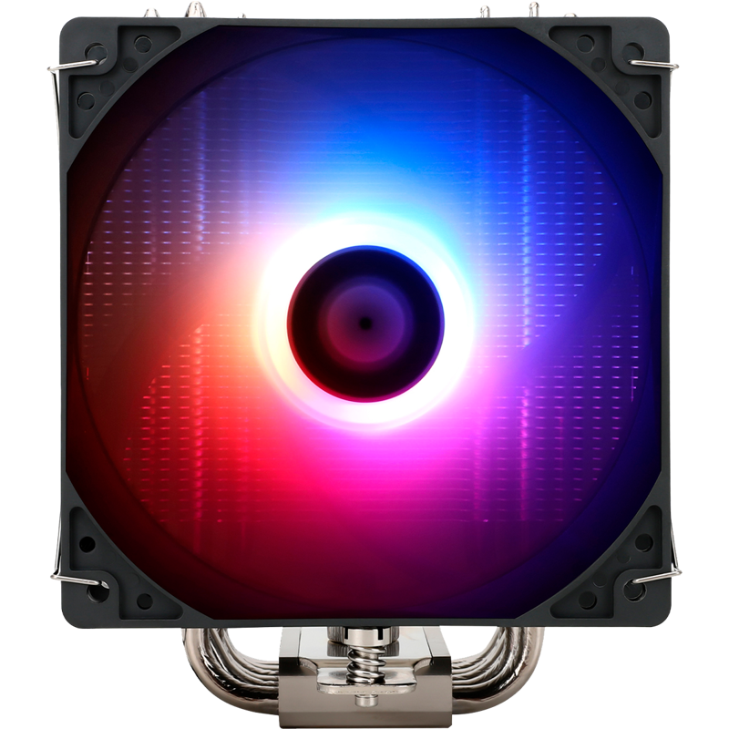 Устройство охлаждения(кулер) Thermalright Burst Assassin 120 ARGB Soc-AM5/AM4/1200/1700/1851 серебри