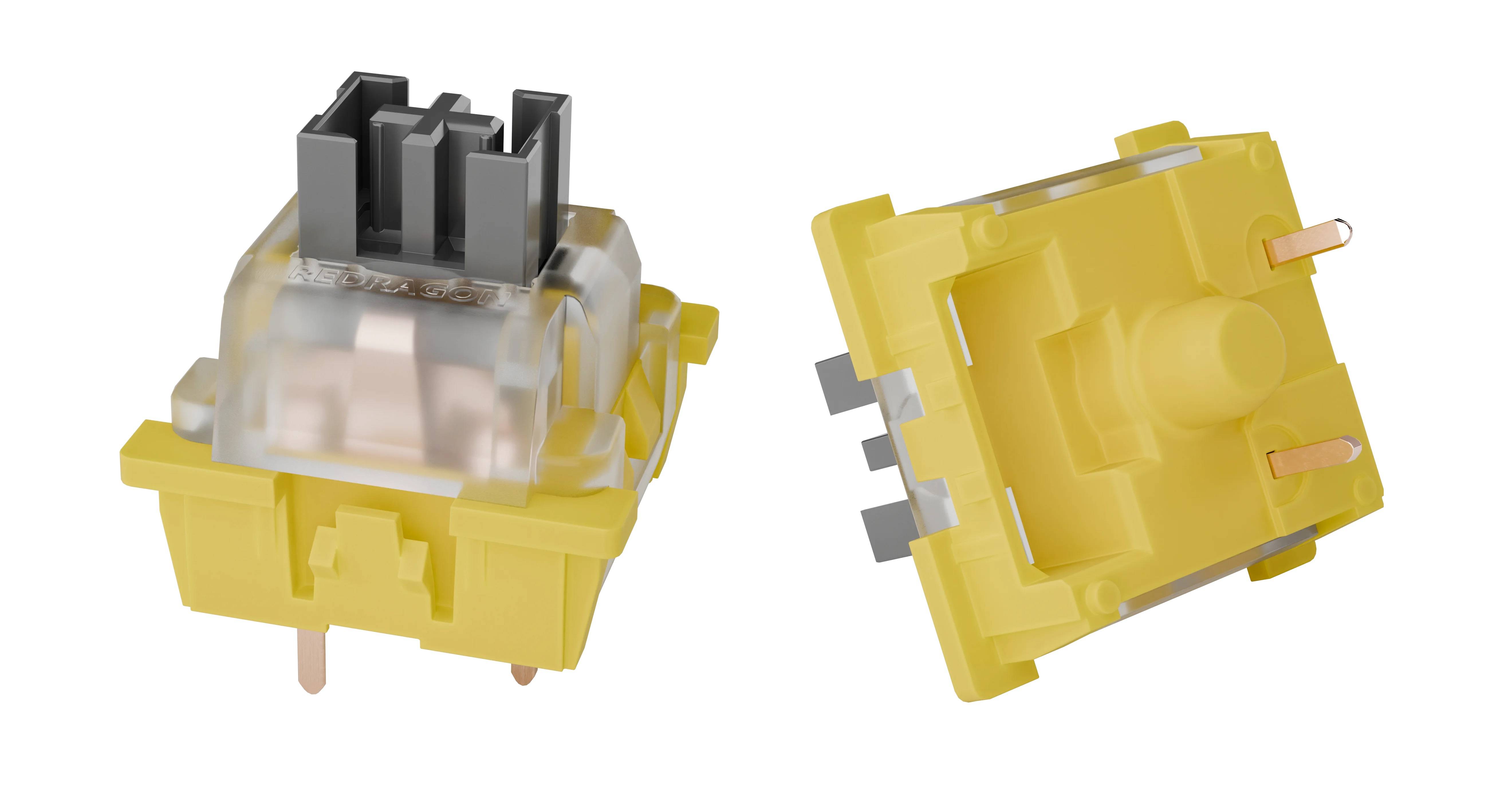 Redragon Переключатели Bullet S желтый/черный,24 шт.