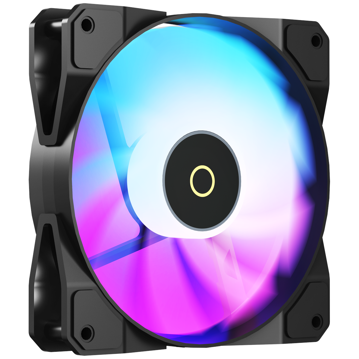 Вентилятор для корпуса Ocypus Beta F12 BK ARGB REVERSE BLADE, 120x120x25mm, 3-PIN, 800-1600 RPM, 29 