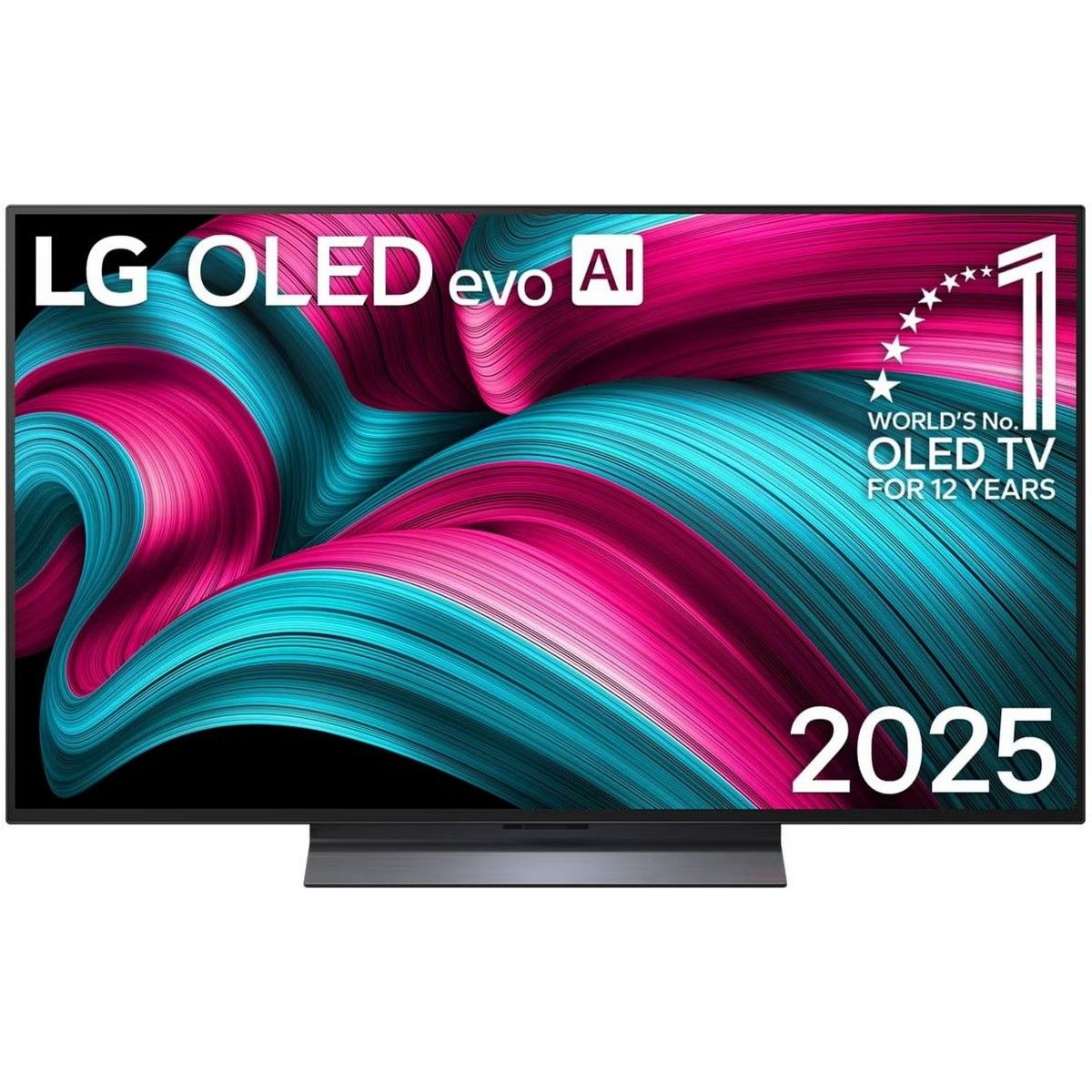 Телевизор OLED LG 48" OLED48C5RLA.ARUG черный/серебристый 4K Ultra HD 120Hz DVB-T DVB-T2 DVB-C DVB-S