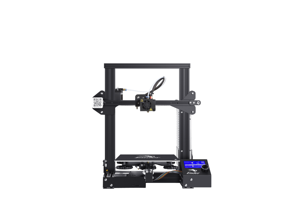 3D принтер Creality Ender-3, размер печати 220x220x250mm, FDM, PLA/PETG/TPU/ABS, USB/SD Card, 270W (