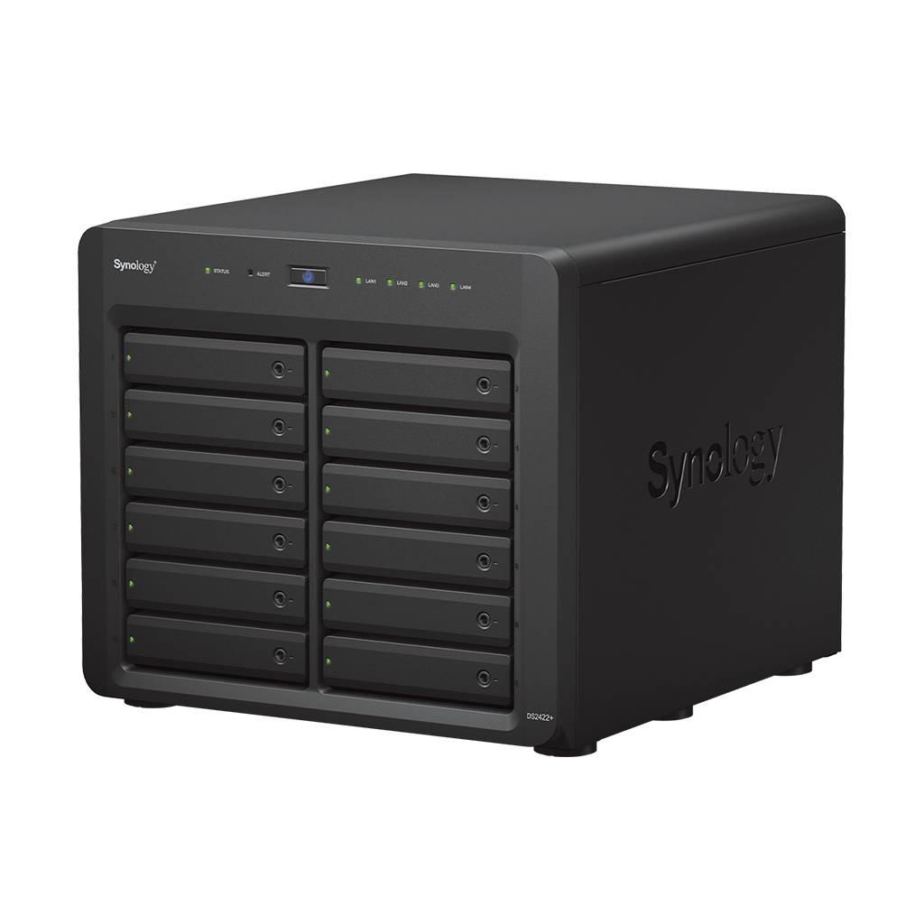 Сетевое хранилище NAS Synology DS2422+ 12-bay настольный Ryzen V1500B