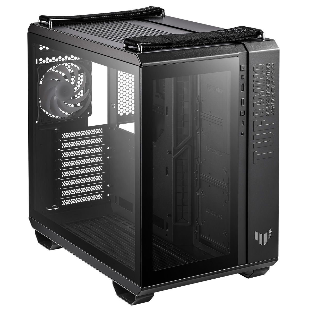 Корпус ASUS TUF GAMING GT502 PLUS TG ARGB BLACK / GT502 PLUS/BLK/TG (90DC0090-B19010)