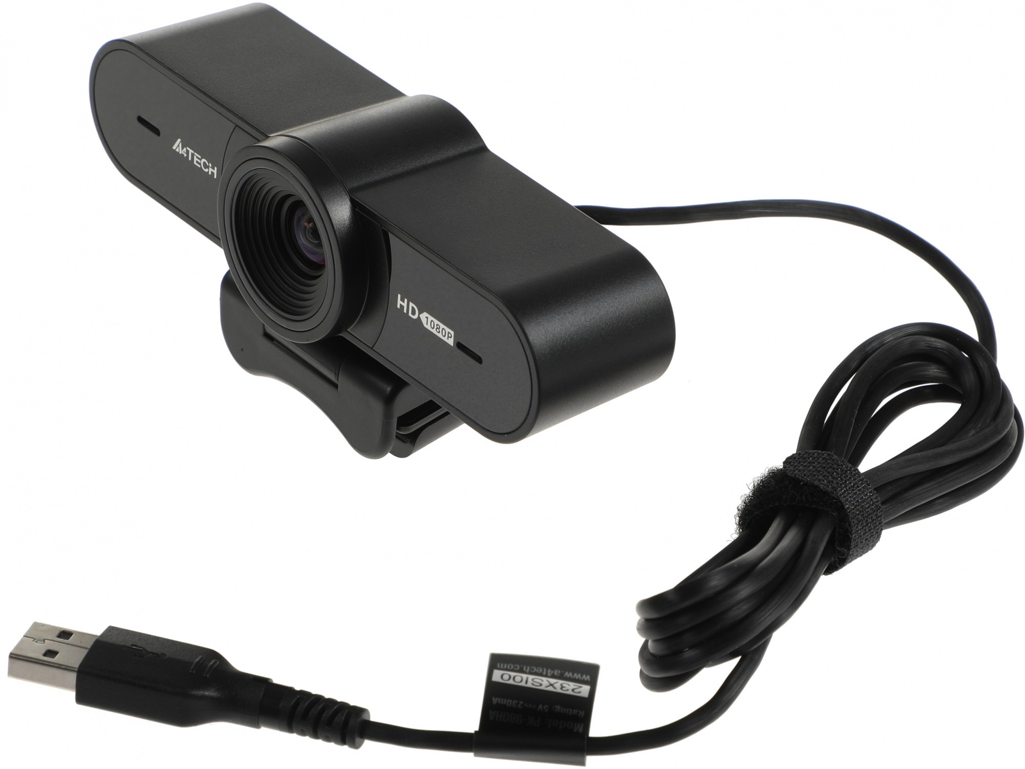 Камера Web A4Tech PK-980HA черный 2Mpix (1920x1080) USB2.0 с микрофоном