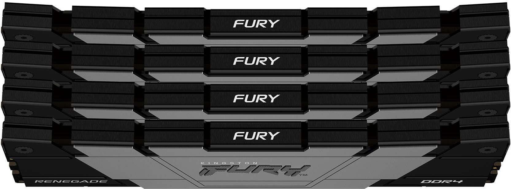 Память DDR4 4x16GB 3600MHz Kingston KF436C16RB12K4/64 Fury Renegade RTL Gaming PC4-28800 CL16 DIMM 2