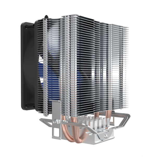 Кулер S775/115X/AM2/AM3/AM4/FM1/FM2 (40 шт/кор, TDP 102W, вент-р 90мм, 2 тепловые трубки 6мм, 2200RP