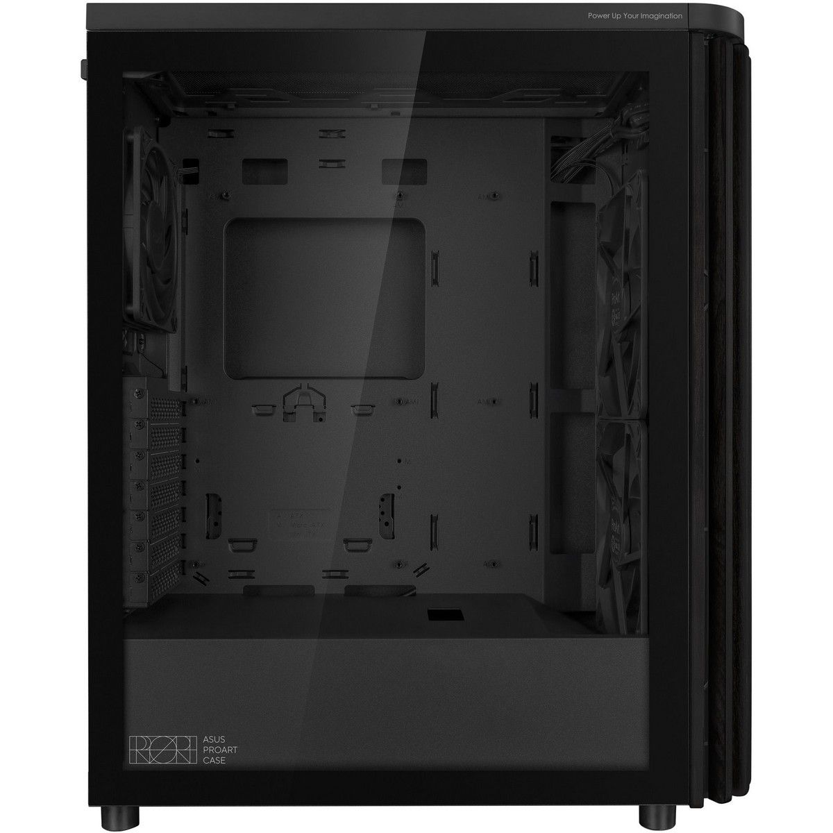 Корпус для ПК ASUS PROART PA401 WOOD TG PWM BLACK