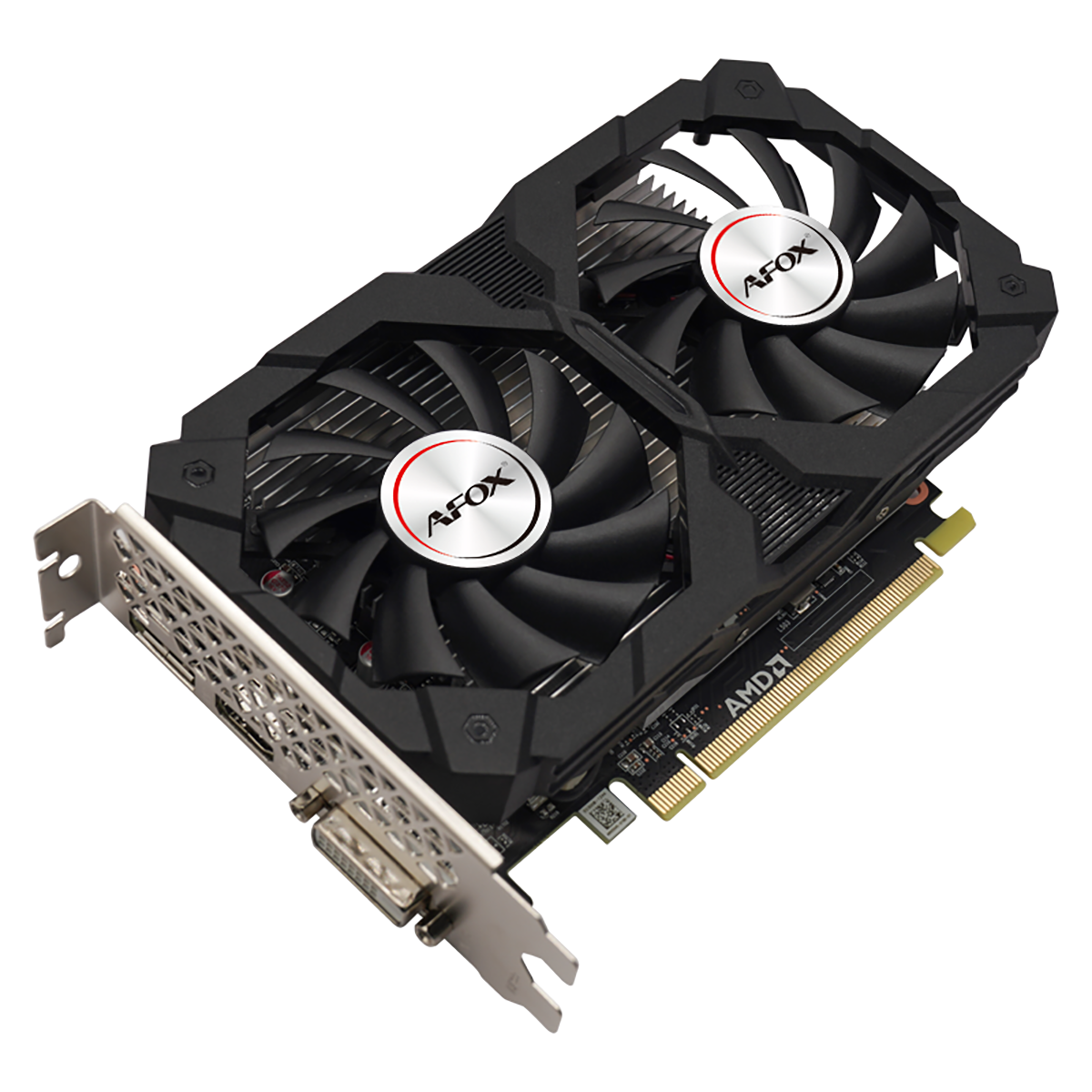 Видеокарта Afox RX550 2GB GDDR5 128bit DVI DP HDMI 2FAN RTL