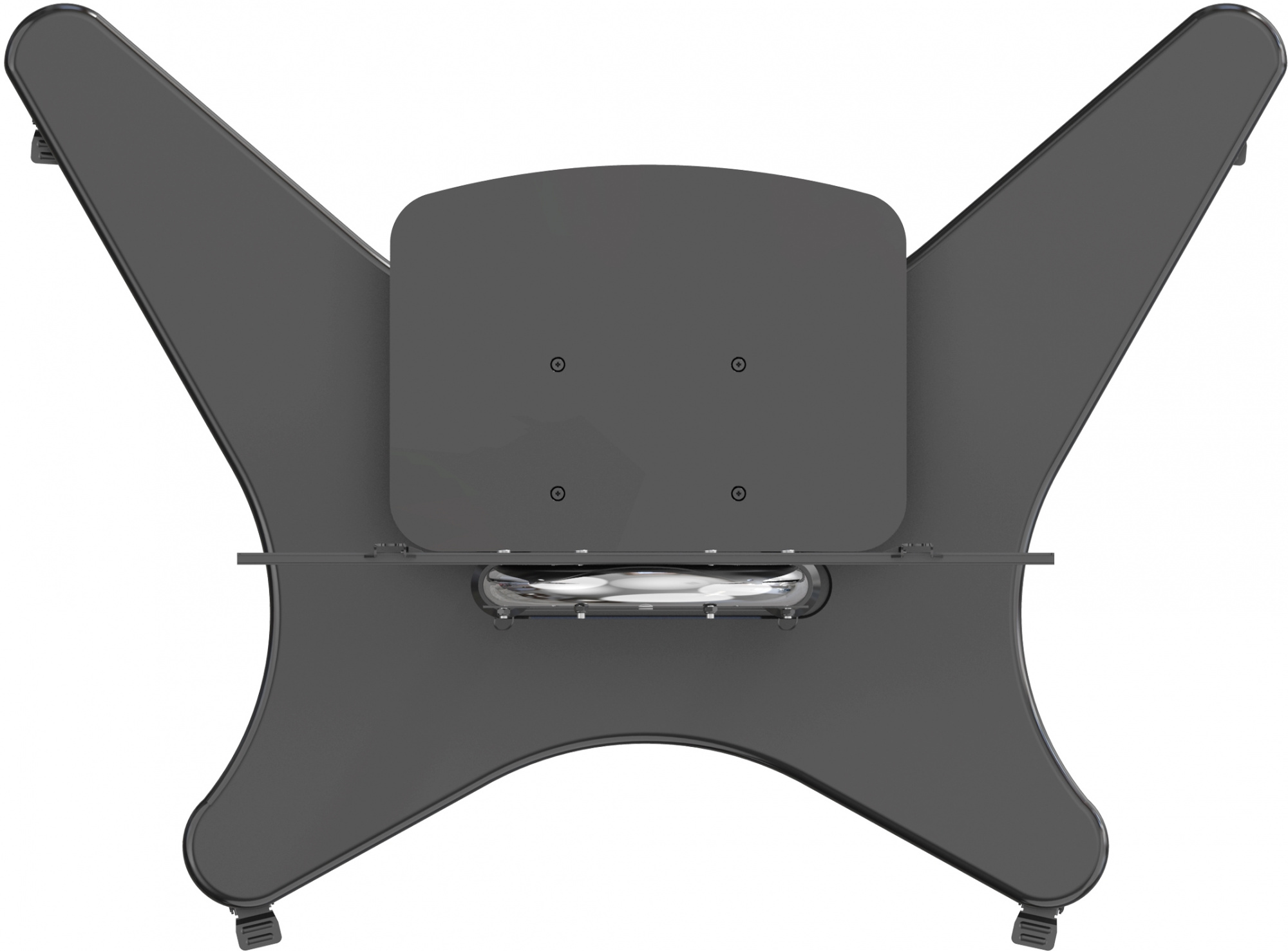 Стойка для телевизора Cactus CS-ST31 черный 37"-75" макс.81.6кг напольный мобильный