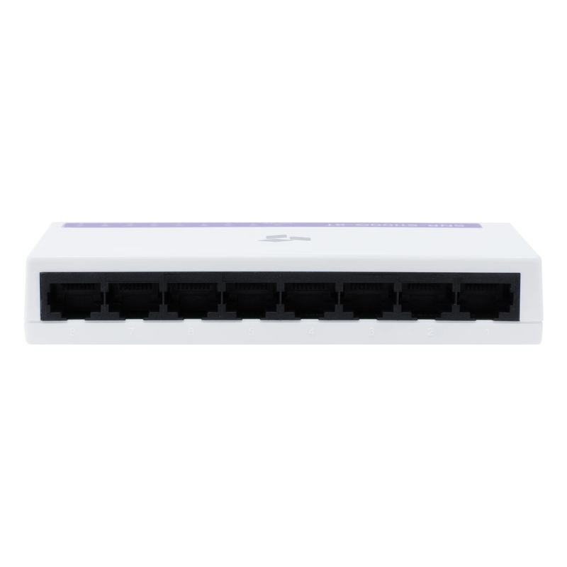 Коммутатор SNR SNR-S1100G-8T (L2) 8x1Гбит/с неуправляемый