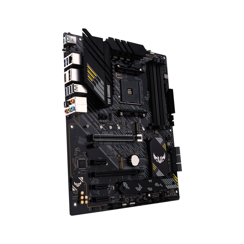 Материнская плата Asus TUF GAMING B550-PLUS Soc-AM4 AMD B550 4xDDR4 ATX AC`97 8ch(7.1) 2.5Gg RAID+HD