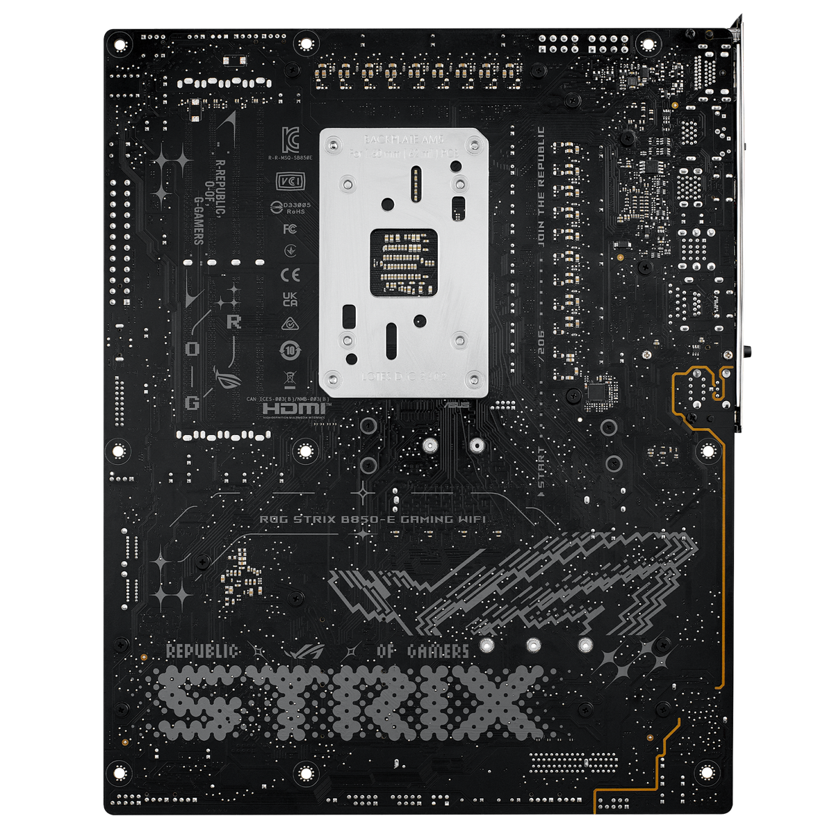 Материнская плата Asus ROG STRIX B850-E GAMING WIFI Socket AM5 AMD B850 4xDDR5 ATX AC`97 8ch(7.1) 2.