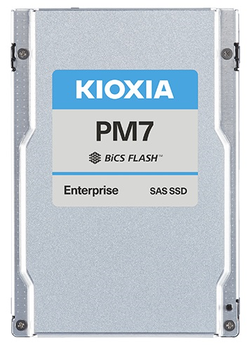 SSD накопитель KIOXIA Enterprise SSD 2,5"(SFF), PM7-R, 1920GB (1.92TB), SAS 24G (SAS-4, 22,5Gbit/s),