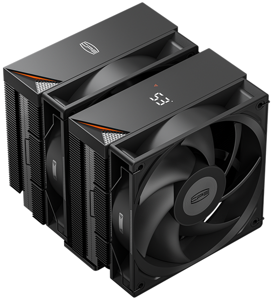 Устройство охлаждения(кулер) PcCooler RT620 Digital Soc-AM5/AM4/1151/1200/2066/1700 черный 4-pin 34.