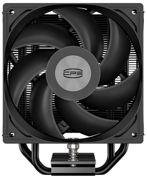 Кулер для процессора PCCooler RT400 BK (235W, 4-pin PWM, 148mm, Al/Cu, 4x6mm, 1x120mm, 73.32CFM, 34.