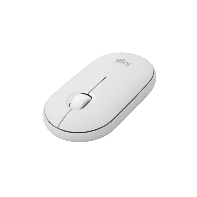 Мышь Logitech Wireless Mouse Pebble 2 M350s, Bluetooth, WHITE, [910-007013]
