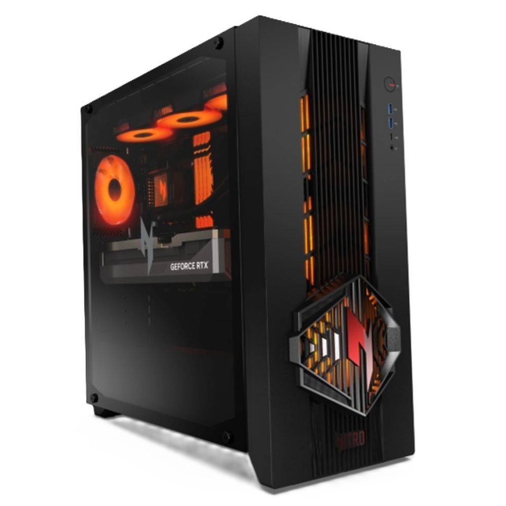 Настольный ПК Acer Nitro 70 N70X3D-100 AMD Ryzen 9 9900X3D/32Gb/SSD1Tb/RTX5070 12Gb/PSU 1200W/NoOS/B