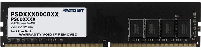Память DDR4 32GB 3200MHz Patriot PSD432G32002 Signature RTL PC4-25600 CL22 DIMM 288-pin 1.2В single 
