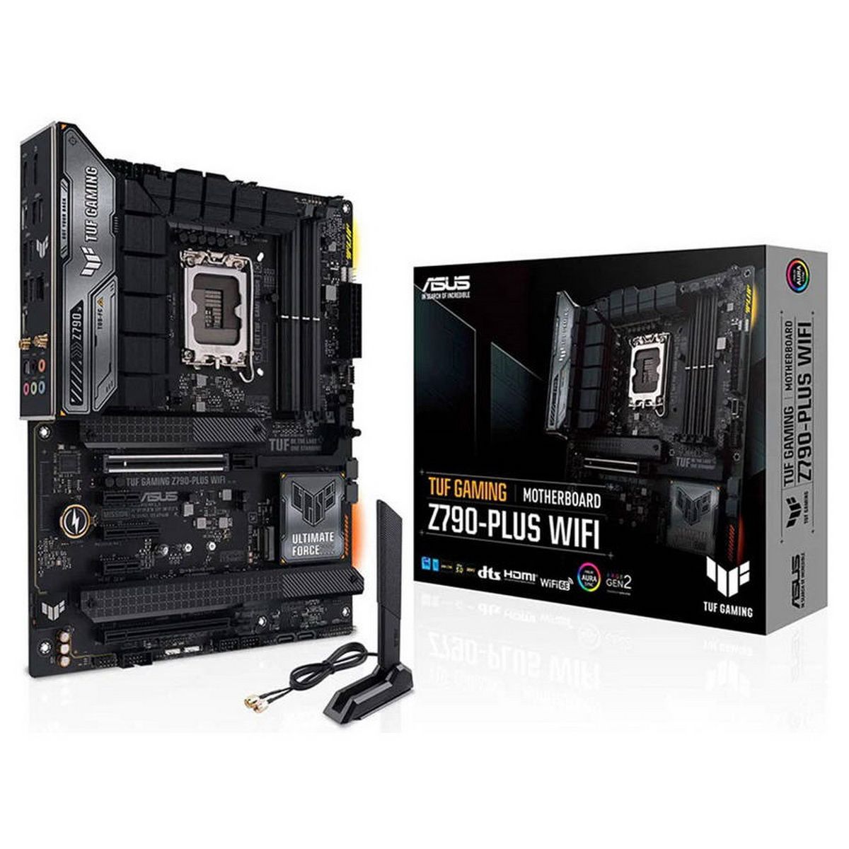Материнская плата ASUS TUF GAMING Z790-PLUS WIFI LGA1700 ATX 4xDDR5 2xPCIEx16 PCIEx4 2xPCIEx1 4xM.2 