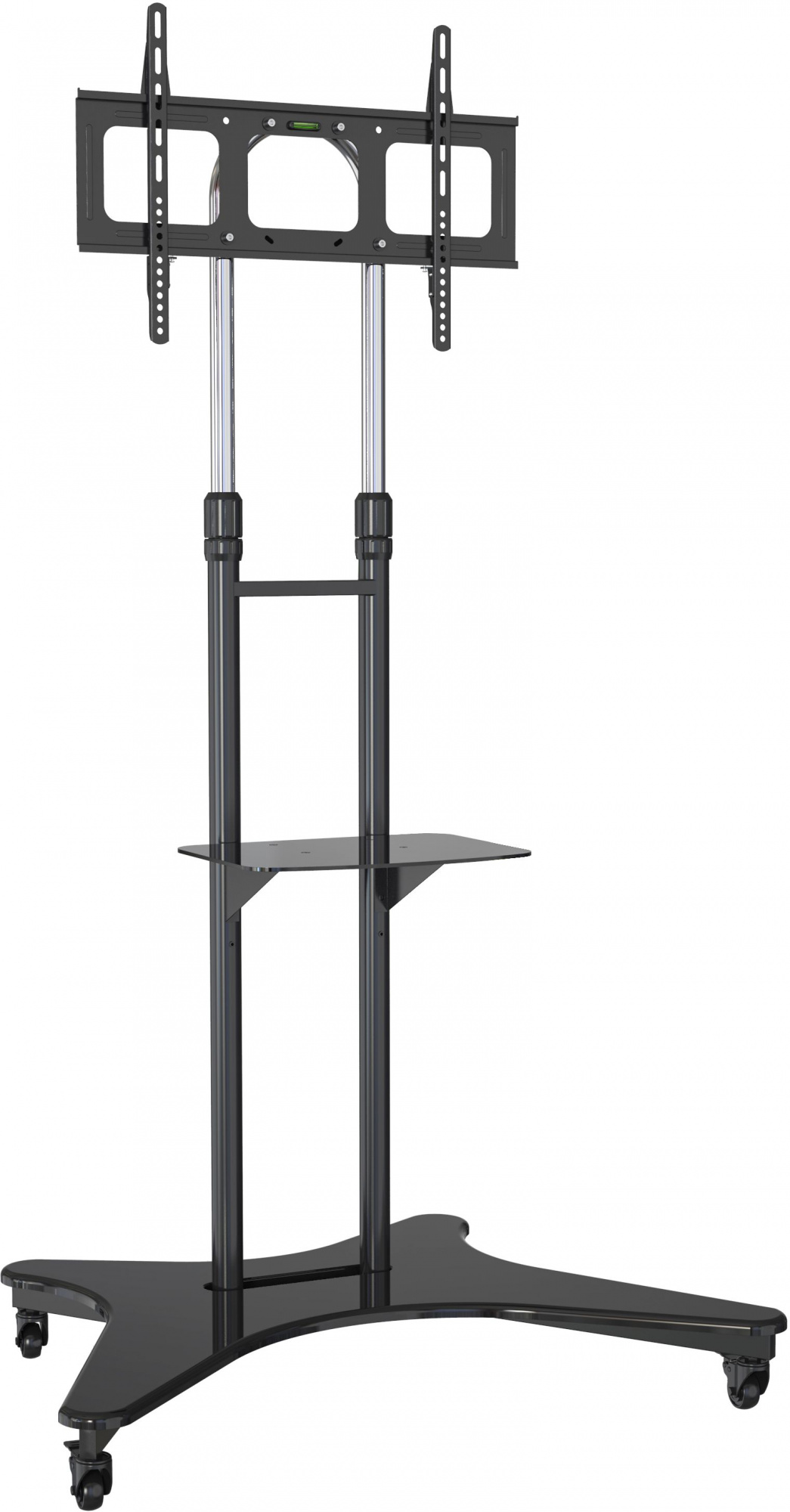 Стойка для телевизора Cactus CS-ST31 черный 37"-75" макс.81.6кг напольный мобильный