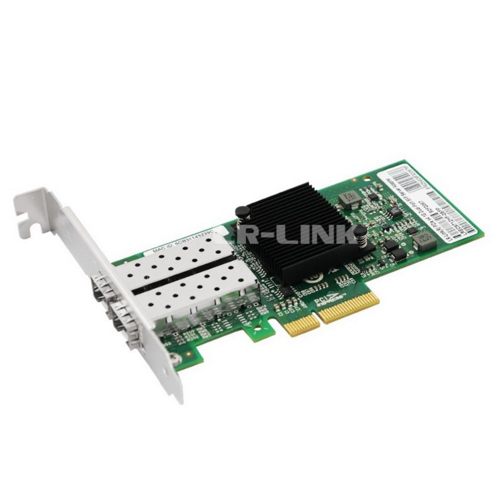 Сетевой адаптер LR-LINK LREC9712HF-2SFP Intel I350 AM2 PCI-E x4 1GB 2X SFP I350-F2 