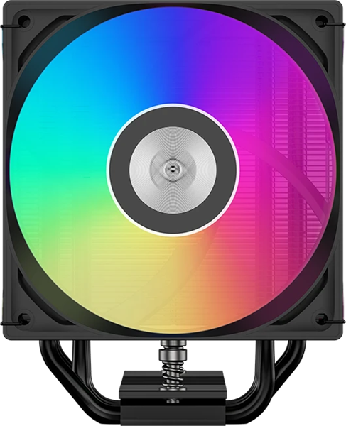 Кулер для процессора PCCooler RT500 Digital ARGB BK, 120mm FAN, 5 HEAT PIPES, 4-PIN PWM, 500-2200 RP