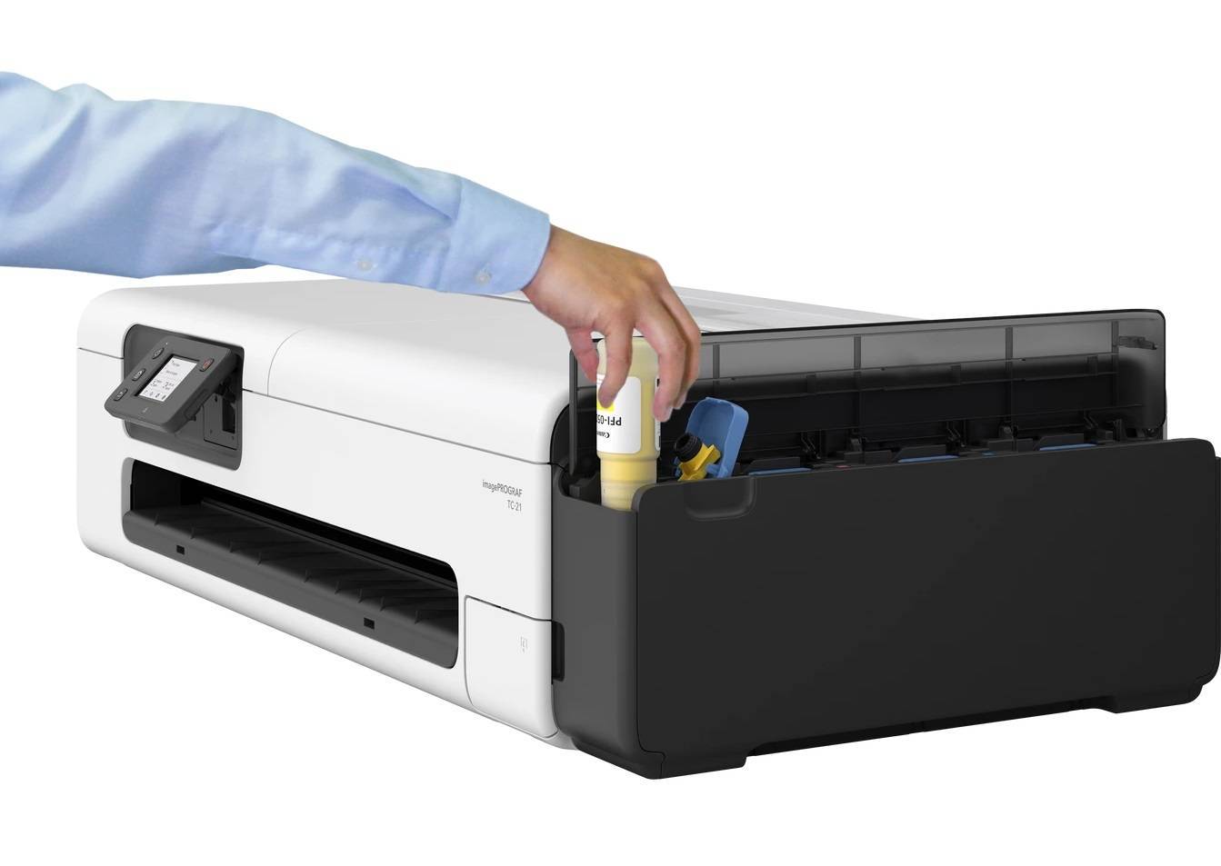 Плоттер струйный Canon imagePROGRAF TC-21 (24", A1, 4 цвета, WiFi, без стенда, СНПЧ ) замена 5815C00