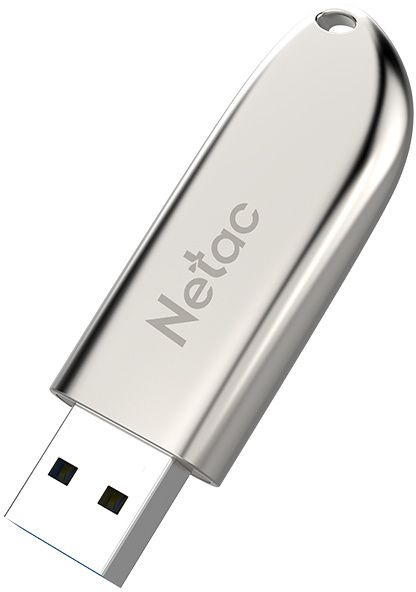 Флеш Диск Netac 128Gb U352 NT03U352N-128G-20PN USB2.0 серебристый