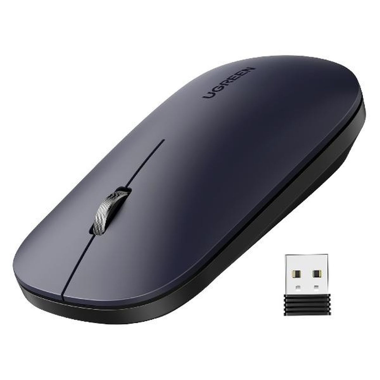 Мышь Mouse UGREEN Wireless MU001 (Gray Black)