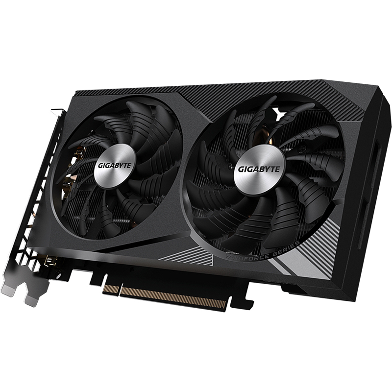 Видеокарта Gigabyte PCI-E 4.0 GV-N3060WF2OC-12GD 2.0 NVIDIA GeForce RTX 3060 12288Mb 192 GDDR6 1792/