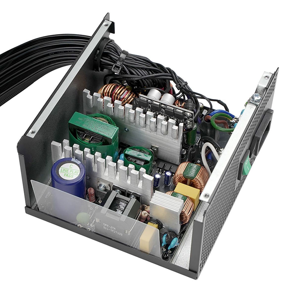 Блок питания Deepcool GAMERSTORM PK600D (ATX 2.4, 600W, PWM 120mm fan, Active PFC+DC to DC, 80+ BRON
