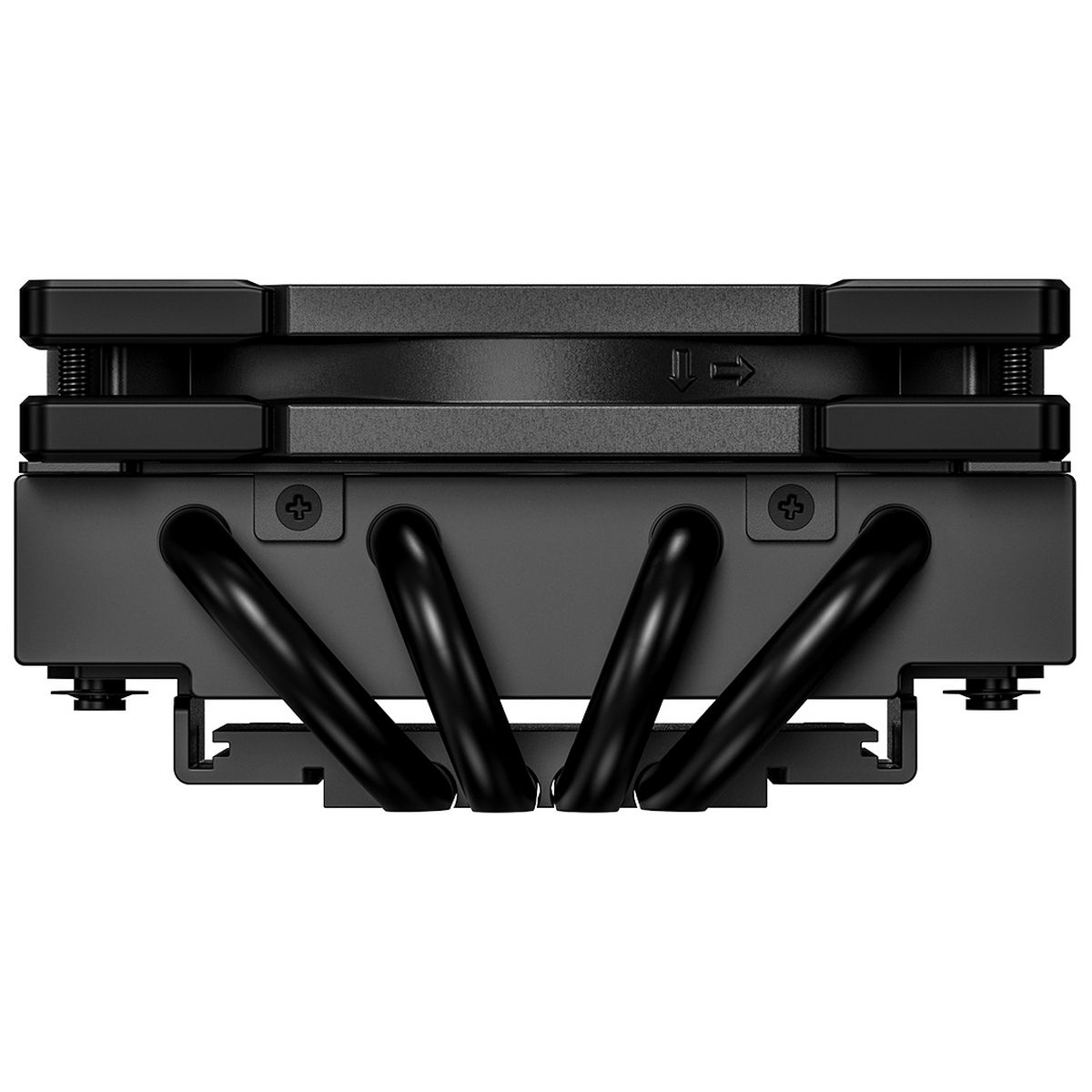 Устройство охлаждения(кулер) ID-Cooling IS-40-XT Soc-AM5/AM4/1200/1700/1851 черный 4-pin 14-35.2dB A