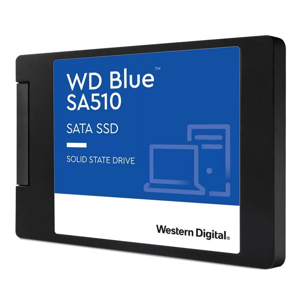 Твердотельный накопитель Western Digital Blue SA510 SSD 2,5" SATA 1Tb, WDS100T3B0A, 1 year