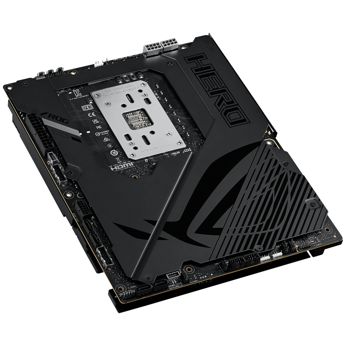Материнская плата ASUS ROG CROSSHAIR X870E HERO BTF AM5 ATX 4xDDR5 PCIEx16 PCIEx4 5xM.2 4xUSB-C HDMI