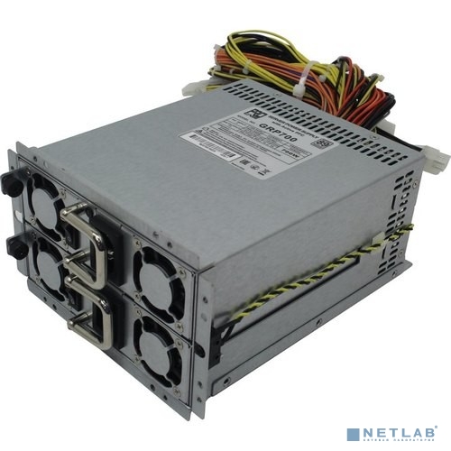 Procase GRP700 Блок питания с резервированием PS2+ ATX(700W+700W(1+1)),КПД=89+ Silver,185*150*86mm,А