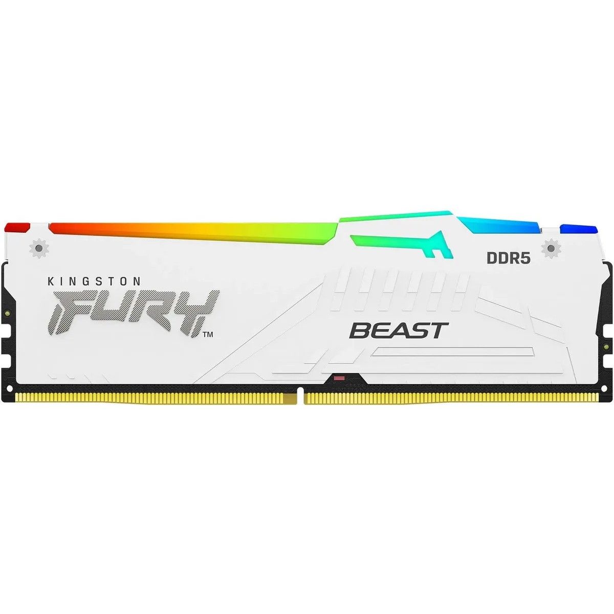 Память DDR5 16GB 6400MHz Kingston KF564C32BWEA-16 Fury Beast RGB RTL Gaming PC5-51200 CL32 DIMM 288-