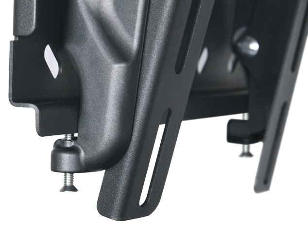 Кронштейн для телевизора Holder LCDS-5010 черный металлик 20"-40" макс.45кг настенный наклон