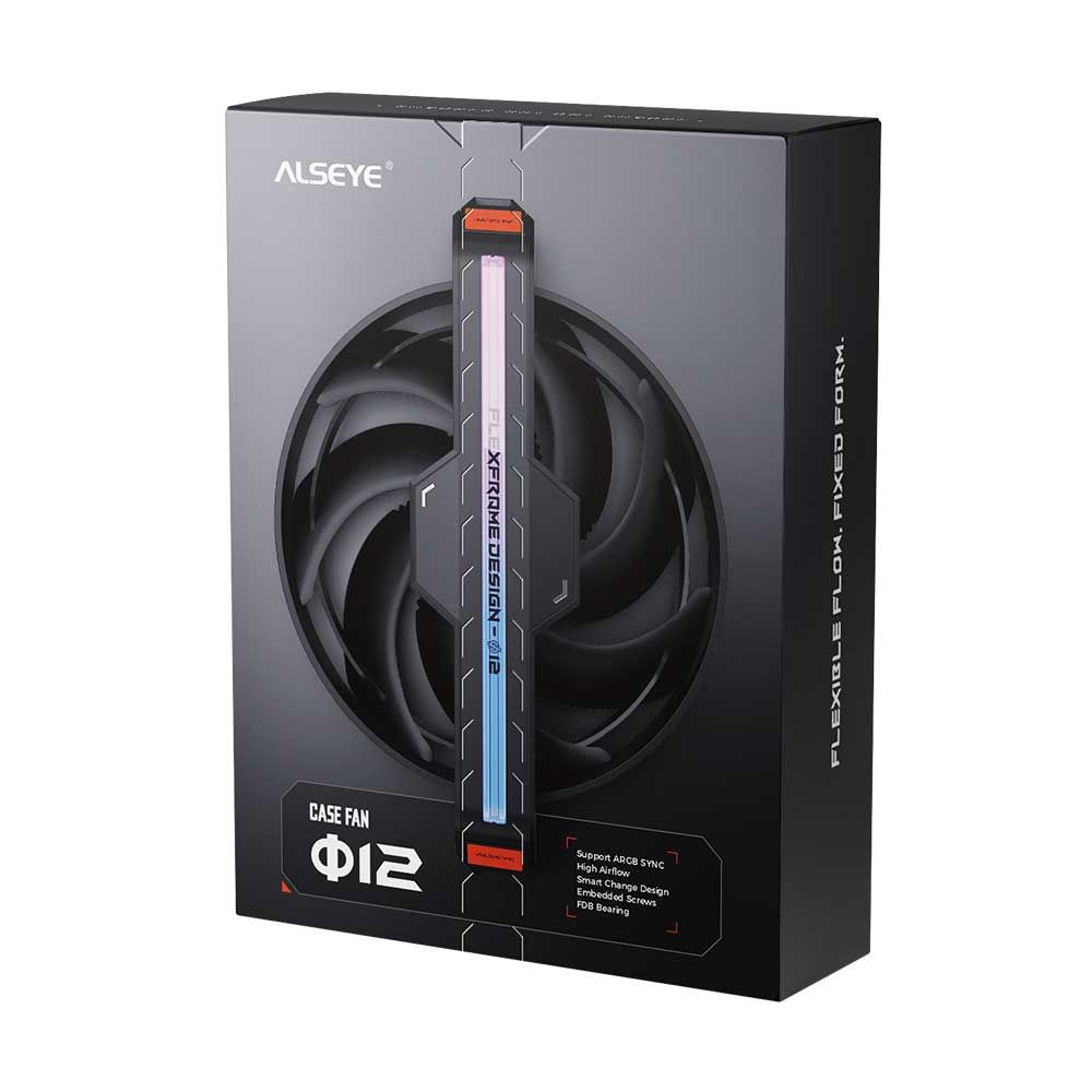 Вентилятор в корпус ALSEYE Φ12(DM12)-B