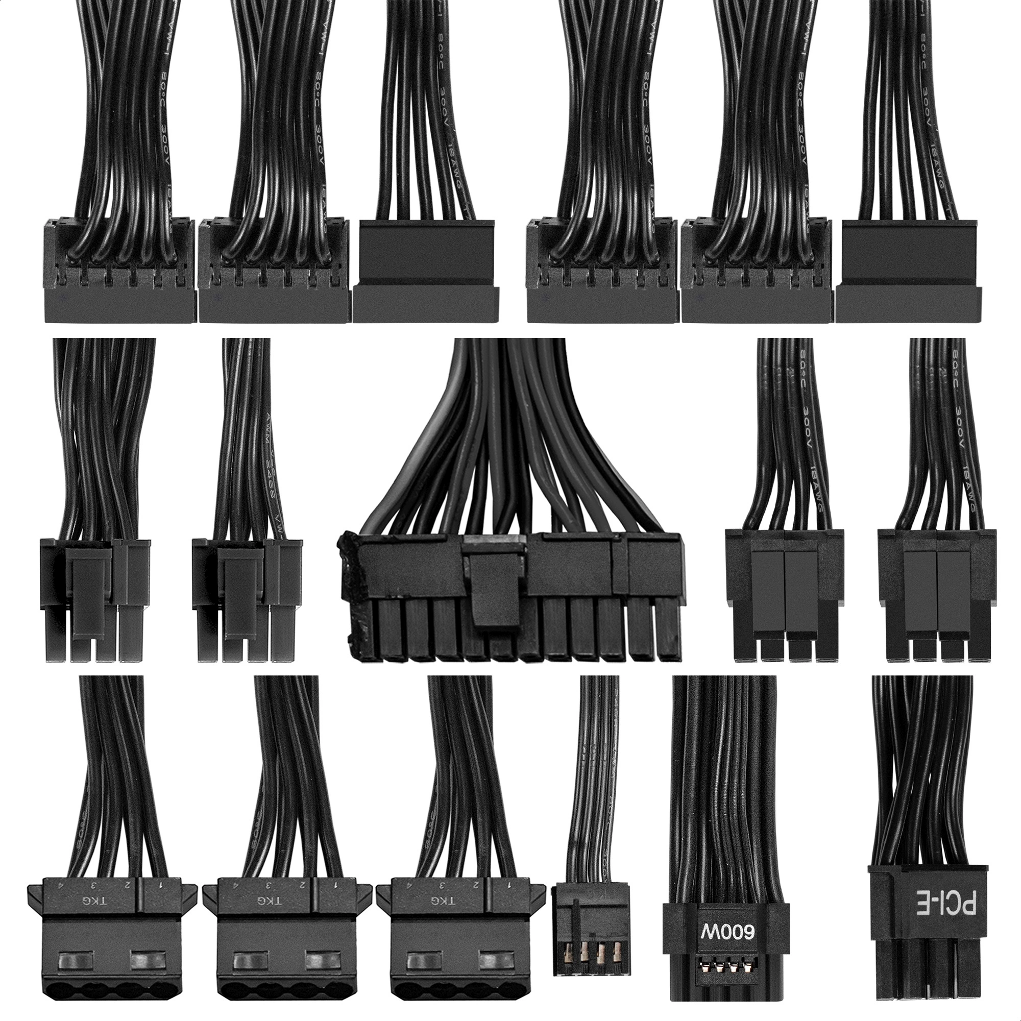 Блок питания Exegate ATX 650W 650VSP 80+ gold (20+4pin) APFC 120mm fan 6xSATA Cab Manag RTL