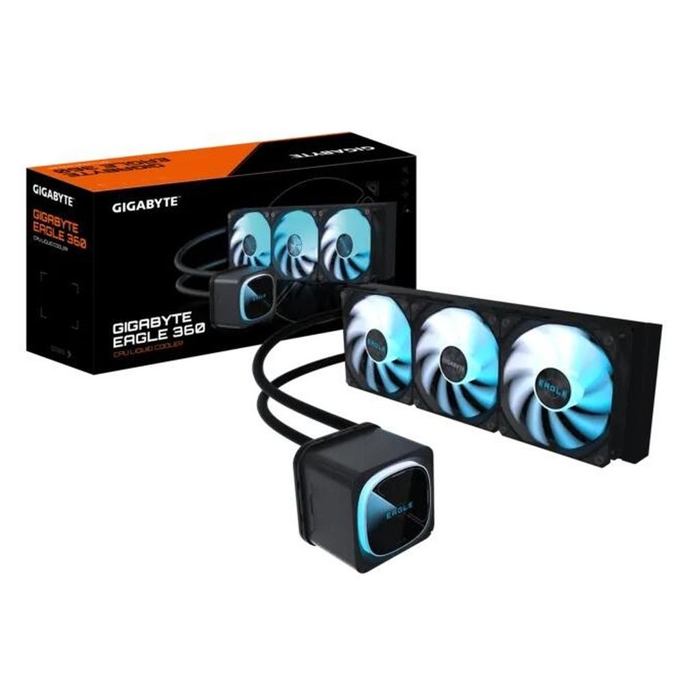 Жидкостная система охлаждения Gigabyte Eagle 360 3 x 120mm ARGB Fan, LGA 1200, LGA 1700, LGA 1851, 1
