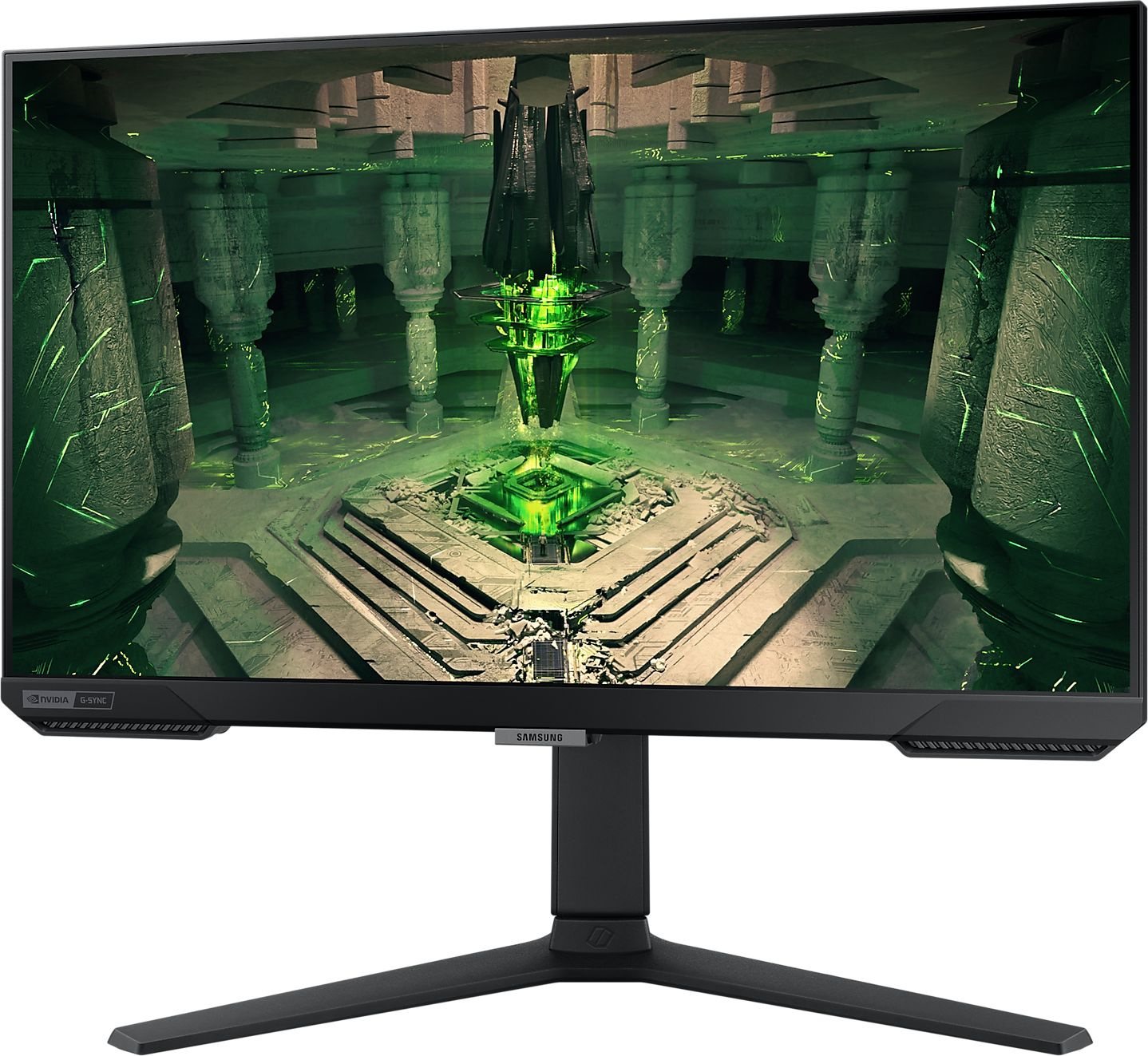 Монитор Samsung 25" Odyssey G4 S25BG400EI черный IPS LED 16:9 HDMI полуматовая HAS Piv 400cd 178гр/1