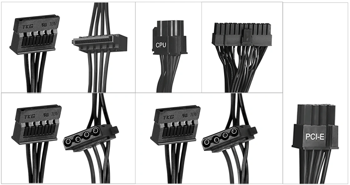 Блок питания KingPrice ATX 550W KPPSU550 (20+4pin) 120mm fan 4xSATA RTL