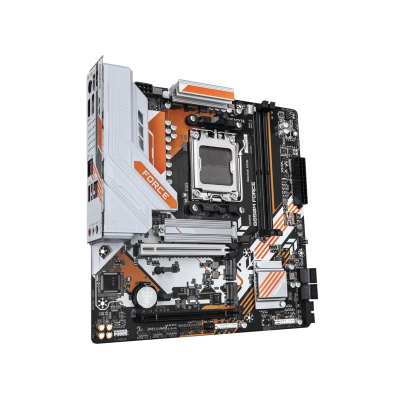 Материнская плата Gigabyte B850M FORCE Socket AM5 AMD B850 2xDDR5 mATX AC`97 8ch(7.1) 2.5Gg RAID+HDM