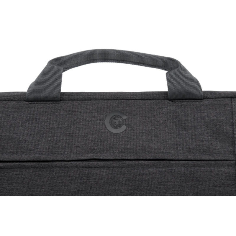 Сумка Continent  CC-211 Grey (полиэстр, серый  15,6")