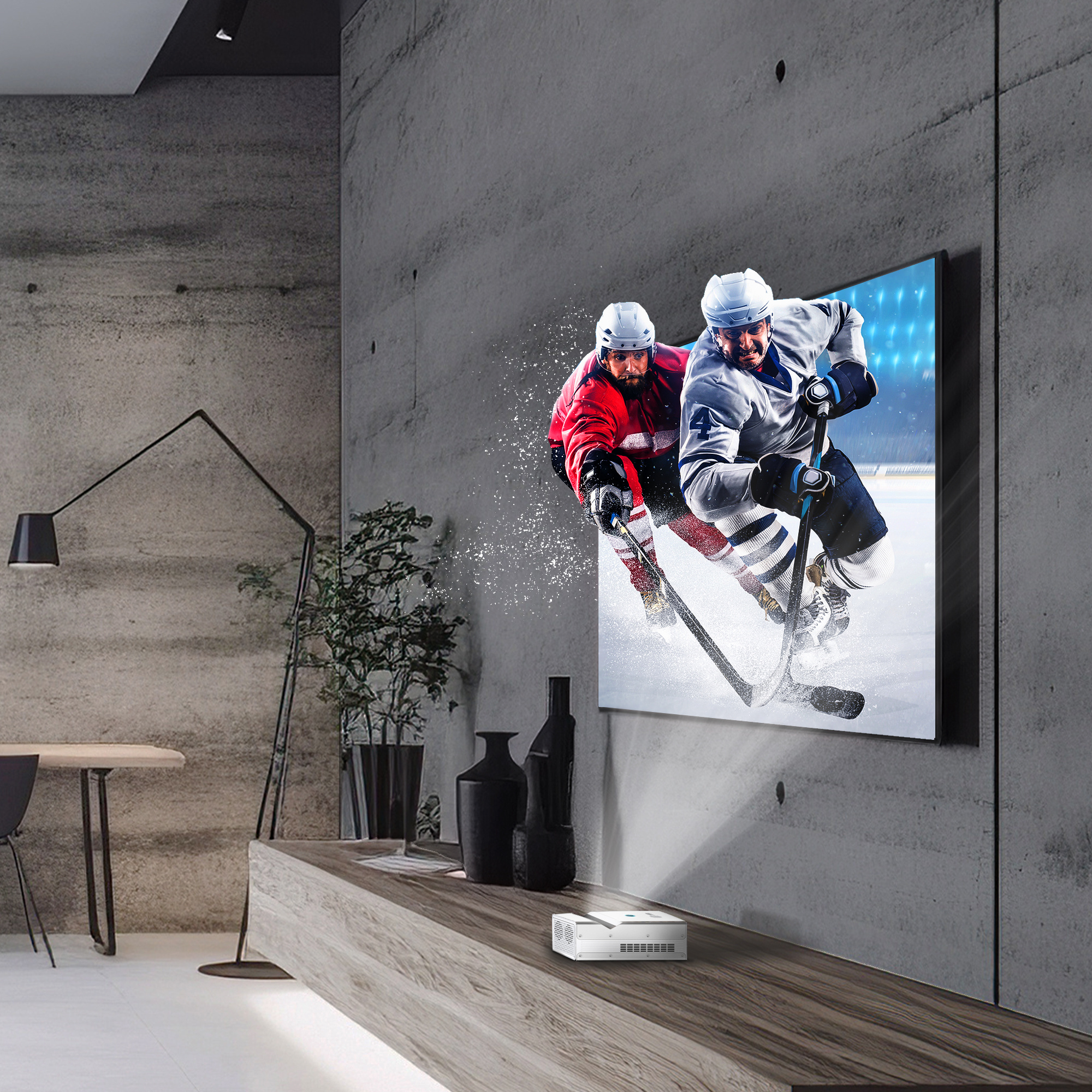 Проектор Cactus CS-PRU.03WT.Full HD-A DLP 6500Lm LS 650Lm ANSI (1920x1080) 2000:1 ресурс лампы:30000