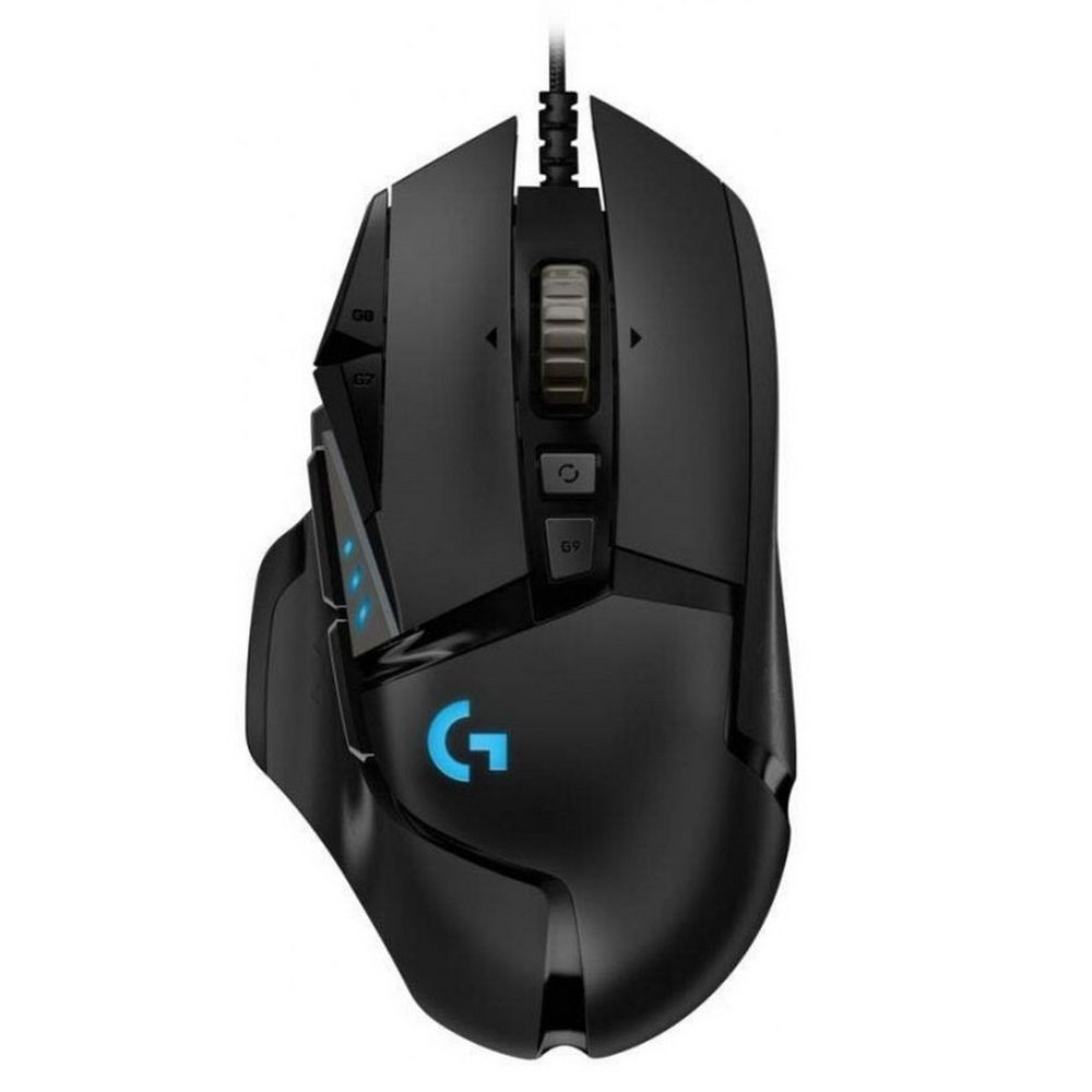 Мышь Logitech G502 Hero черный оптическая 25600dpi USB для ноутбука 9but (910-005474)
