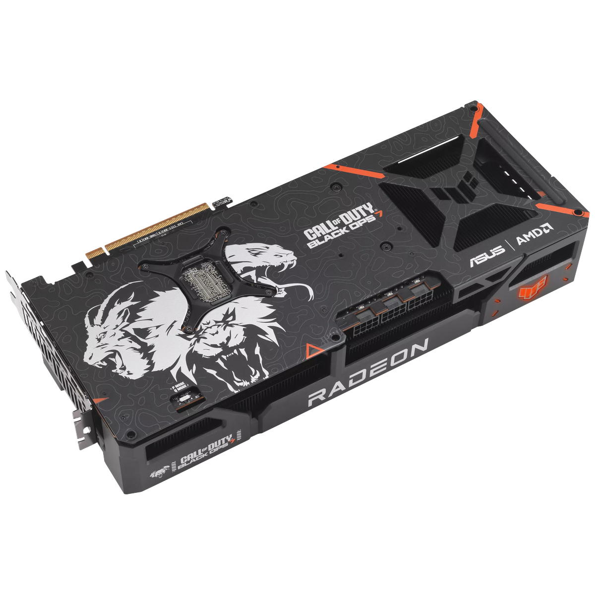 Видеокарта ASUS RX9070XT TUF GAMING COD BO7 SPECIAL EDITION OC 16GB GDDR6 256bit 3xDP HDMI 3FAN RTL 