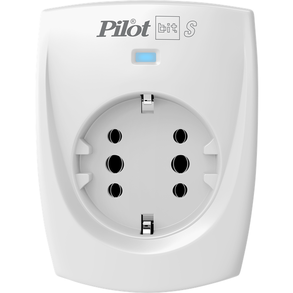 Сетевой фильтр Pilot Bit S (GP) (1 розетка) белый (коробка)