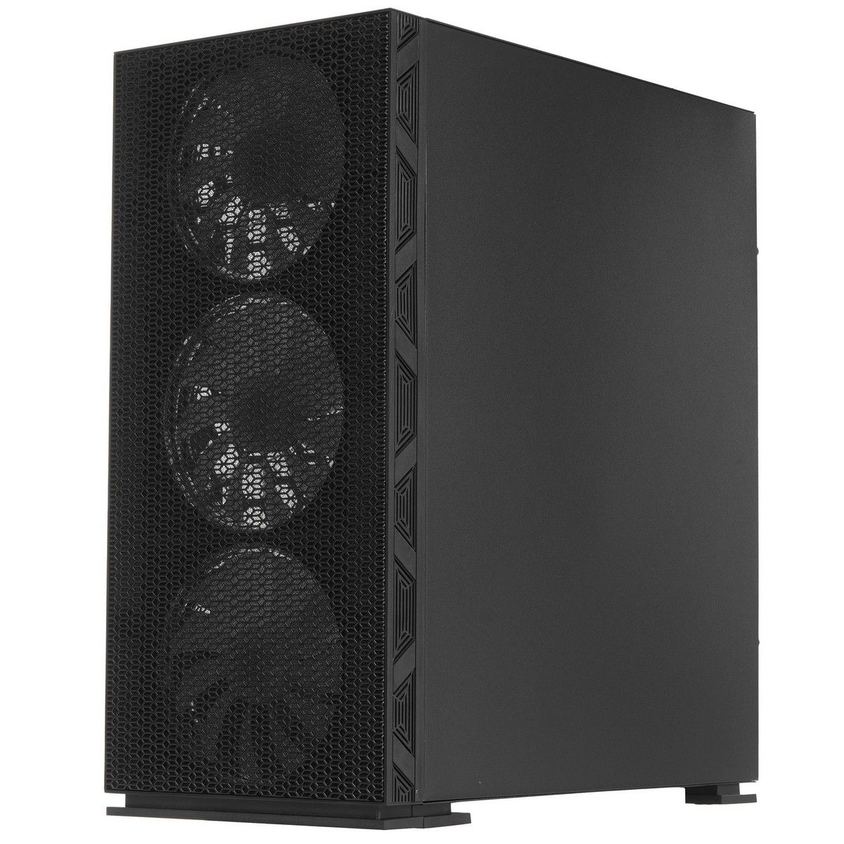 Корпус SOEYI «AX8-B20 SOEYI ATX case with black coating front panel with flat bigger mesh, without»